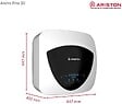 ARISTON - Chauffe-eau électrique Andris Elite Wifi 30 EU sur évier - 30 litres - ARISTON - 3105092 - vignette