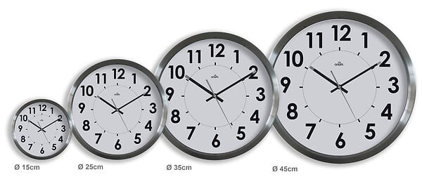 ORIUM - Horloge Inox Stan Ø35cm - Orium - large