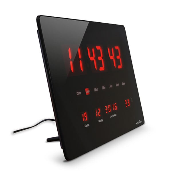 ORIUM - Horloge à LED Rouge Chronos - Orium - large