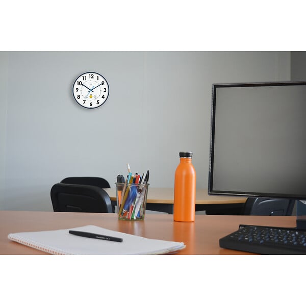 ORIUM - Horloge analogique capteur de CO2 Quaelis 15 - Orium - large