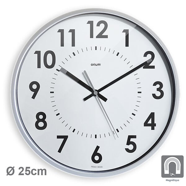 ORIUM - Horloge silencieuse Magneto Ø25cm - Orium - large