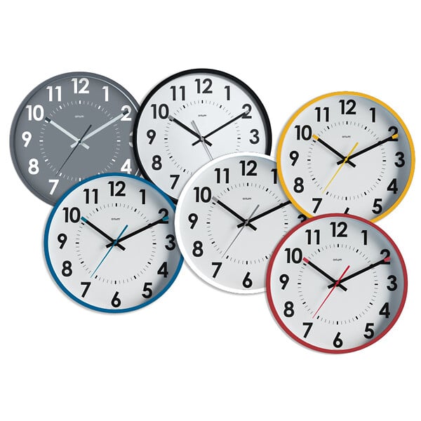 ORIUM - Horloge silencieuse Abylis Ø30cm - Blanc - Orium - large