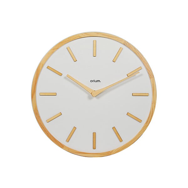 ORIUM - Horloge analogique Elegance Ø30cm - bois - Orium - large