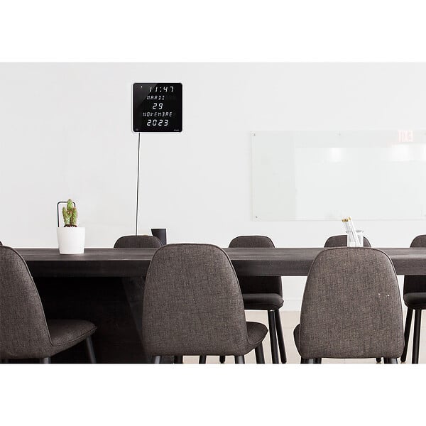 ORIUM - Horloge LED Ephemeris 28x28cm - Orium - large