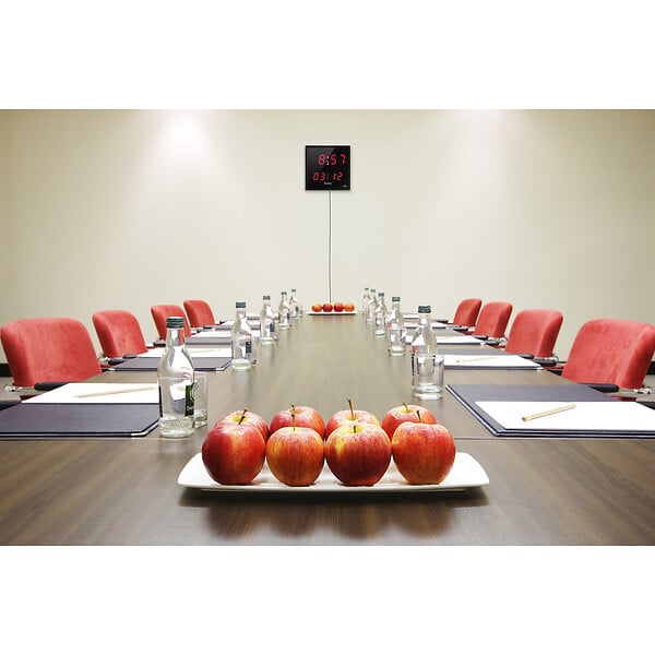 ORIUM - Horloge LED date - Rouge - Orium - large
