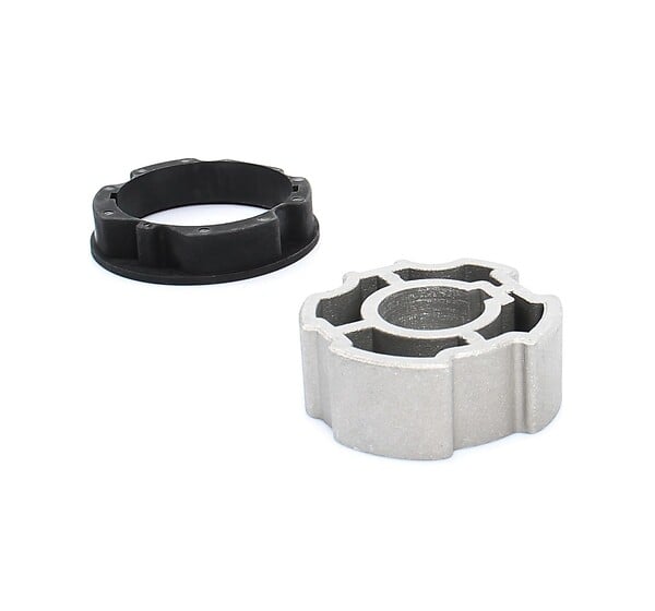 AVOSDIM - Adaptations moteur Avosdim - Axe ZF 80mm - Pour moteur Ø45mm - large