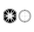 SOMFY - Adaptations moteur Somfy - Axe rond Ø40mm 9500411 - pour Moteur Ø40mm - vignette