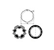 SOMFY - Adaptations Axe IMBAC Ø65 9410335 pour moteurs Somfy Ø50mm - vignette