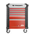 FACOM - Servante 6 tiroirs rouge FACOM JET.6M3APF - vignette