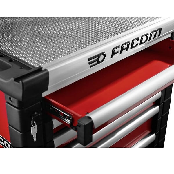 FACOM - Servante 6 tiroirs rouge FACOM JET.6M3APF - large