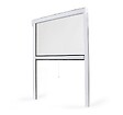 AVOSDIM - Store Moustiquaire Recoupable PVC Blanc- L 130 x H 160 cm - unitaire - vignette
