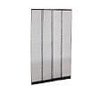 AVOSDIM - Moustiquaire rideau porte Passages Intensifs - L 100 x H 230 cm Noir - vignette