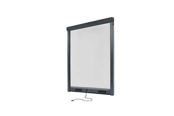 AVOSDIM - Store moustiquaire Recoupable Alu - L 80 x H 130 cm - Gris - Unitaire - large