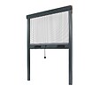 AVOSDIM - Store Moustiquaire Recoupable Alu - L 150 x H 230 cm - Gris - Lot 2 - vignette