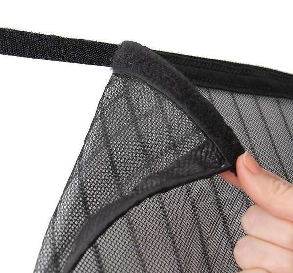 AVOSDIM - Rideau moustiquaire aimanté pour Porte - L 100 x H 215 cm - Noir - large