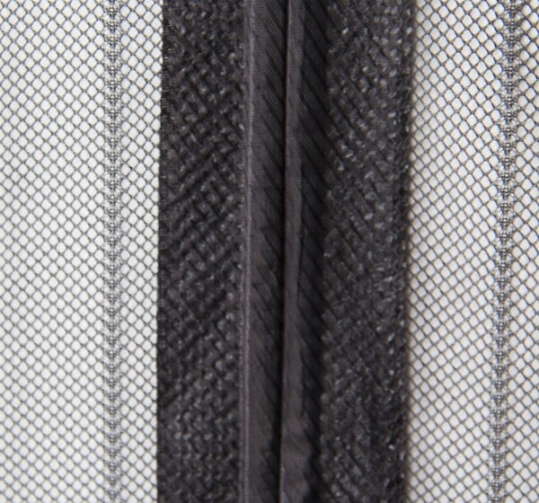 AVOSDIM - Rideau moustiquaire aimanté pour Porte - L 100 x H 215 cm - Noir - large