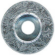 COTEKA - 100 rondelles plaque de plâtre acier zingué noir - Diam.25mm - vignette