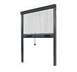 AVOSDIM - Store moustiquaire Recoupable Alu - L 150 x H 230 cm - Gris - Unitaire - vignette