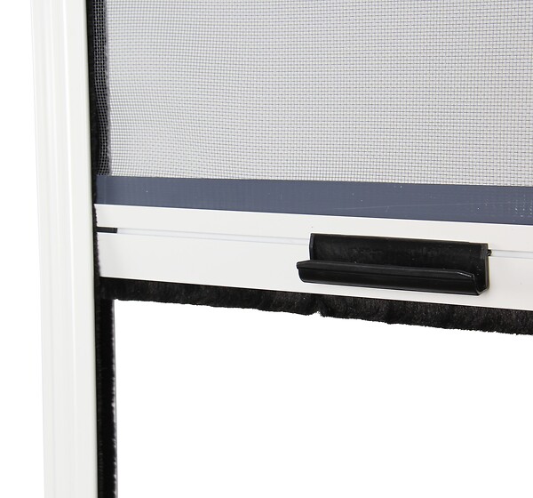 AVOSDIM - Store Moustiquaire Recoupable Alu - L 150 x H 160 cm - Blanc - Lot 2 - large