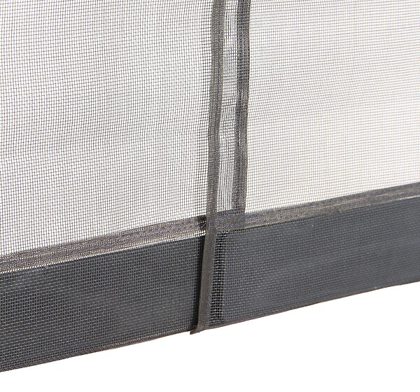 AVOSDIM - Moustiquaire rideau porte Passages Intensifs - L 130 x H 230 cm Gris - large