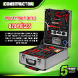 CONSTRUCTOR - Trolley multi outils 820pcs avec poignée téléscopique - vignette