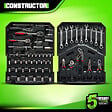 CONSTRUCTOR - Trolley multi outils 820pcs avec poignée téléscopique - vignette