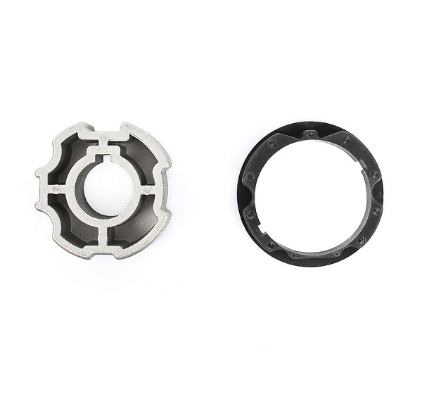 AVOSDIM - Moteur Volet Filaire Secours ø55 80Nm + adaptations axe ZF80 - large
