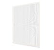 AVOSDIM - Moustiquaire fenêtre sans perçage - Cadre fixe aluminium blanc - L.130 x H.150 cm Recoupable - Toile Fibre de Verre - vignette