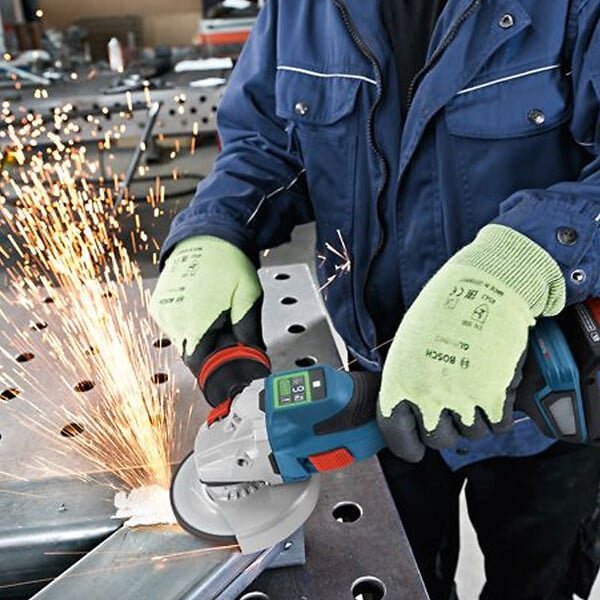 BOSCH - Meuleuse Ø125mm BOSCH GWS 18V-15 SC + 2 batteries Procore 18V 5.5 Ah + 1 chargeur GAL 18V-160 - L-Boxx - large