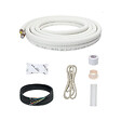SANNOVER - Kit Complet Liaison Frigorifique 1/4-3/8 Pré-Dudgeonnée Liaison Flare bi tube M1 Sannover 7 Mètres - vignette