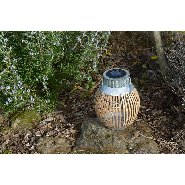 ORIUM - Lanterne solaire bambou h35cm - Orium - large
