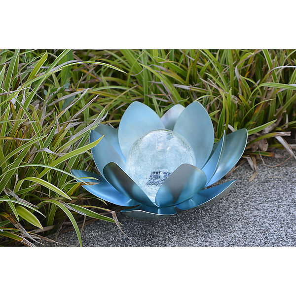 ORIUM - Décoration solaire lotus Ø10cm - Orium - large