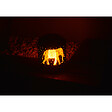 ORIUM - Lanterne métal solaire Jungle 18cm - Orium - vignette