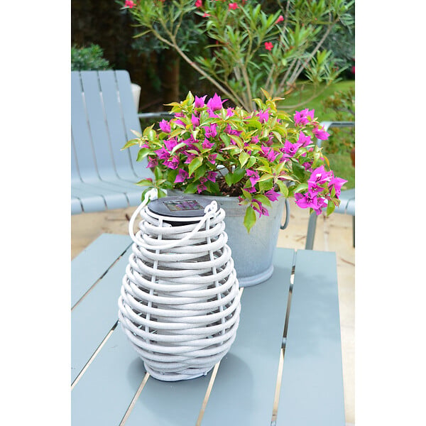 ORIUM - Lanterne solaire tressée Aretha h25cm - Orium - large