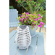 ORIUM - Lanterne solaire tressée Aretha h25cm - Orium - vignette