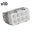 BLM - Sachet de 10 bornes 8 entrées - mini connex - Blm - vignette