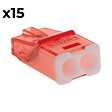 BLM - Sachet de 15 bornes 2 entrées mini connex - Blm - vignette