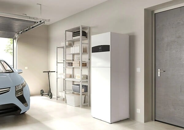 ARISTON - Pompe à chaleur Connecté Air / Eau monobloc Nimbus Compact M avec appoint électrique Ariston 12 kW Monophasé - large