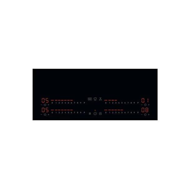 ELECTROLUX - table de cuisson induction 60cm 4 feux 7350w noir - EIV66453I - large