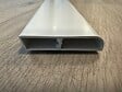 DUMAPLAST - Plinthe PVC blanche - L.260xl.3xH.1cm - vignette