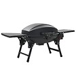VIDAXL - vidaXL Barbecue à gaz portatif avec zone de cuisson Noir - vignette