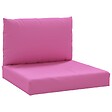 VIDAXL - vidaXL Coussins de palette lot de 2 rose tissu Oxford - vignette