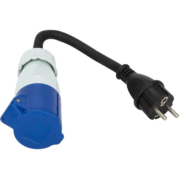 PROTEC - Adaptateur caravane mâle 2P+T vers femelle CEE 17 - Protec - large