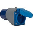 PROTEC - Adaptateur caravane femelle 16A vers mâle CEE17 - Protec - vignette