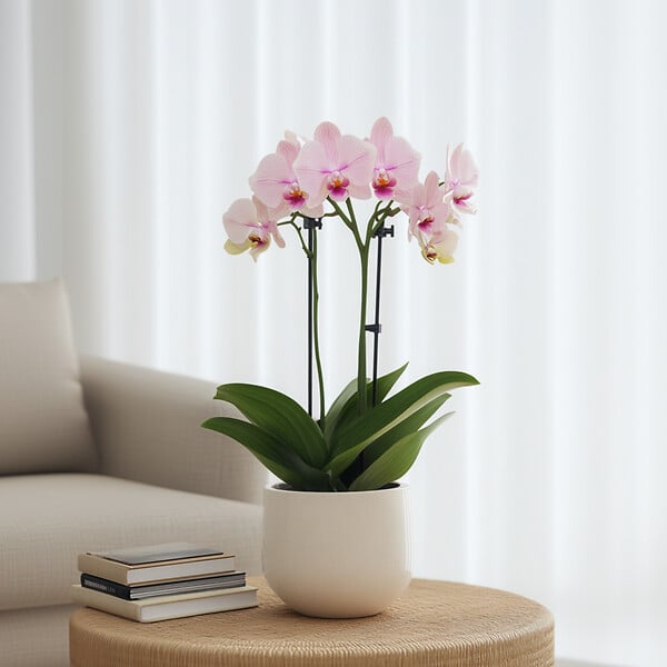 PLANT IN A BOX - Orchidée papillon - Phalaenopsis Multiflora - Hauteur 35-45cm - ⌀12cm - large