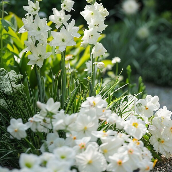 PLANT IN A BOX - Mélange de bulbes pour le jardin - Set de 125 - Anemone Allium Gladiolus Dahlia - large