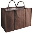 AUBRY GASPARD - Panier à Bûches Jute Plastifiée Marron - SBU1070 - vignette