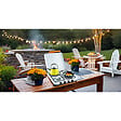 KEMPER - Réchaud gaz portable 4 feux 4650W Blanc laqué Couvercle KEMPER - vignette