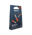 TIBELEC - Cosses cylindriques mâles 1.5mm² - Rouge - Lot de 10 - vignette