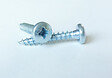500 vis agglo acier tête ronde pozidriv 4x20mm - vignette
